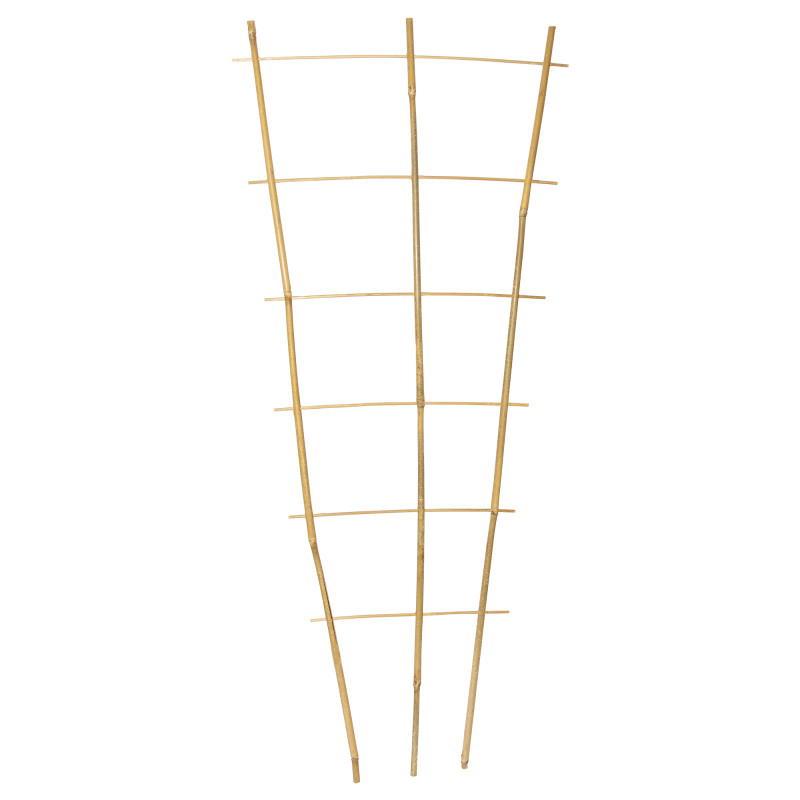 Drabinka bambusowa 105cm potrójna podpora do roślin drabinka