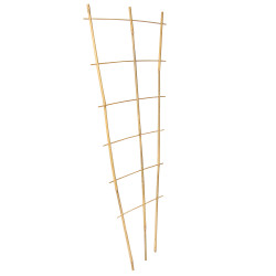 Drabinka bambusowa 105cm potrójna podpora do roślin drabinka
