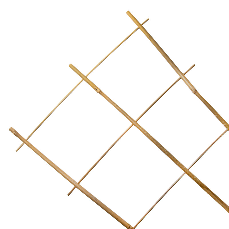 Drabinka bambusowa 105cm potrójna podpora do roślin drabinka