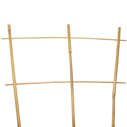 Drabinka bambusowa 105cm potrójna podpora do roślin drabinka