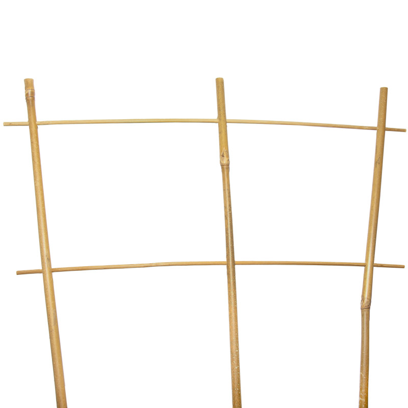 Drabinka bambusowa 105cm potrójna podpora do roślin drabinka