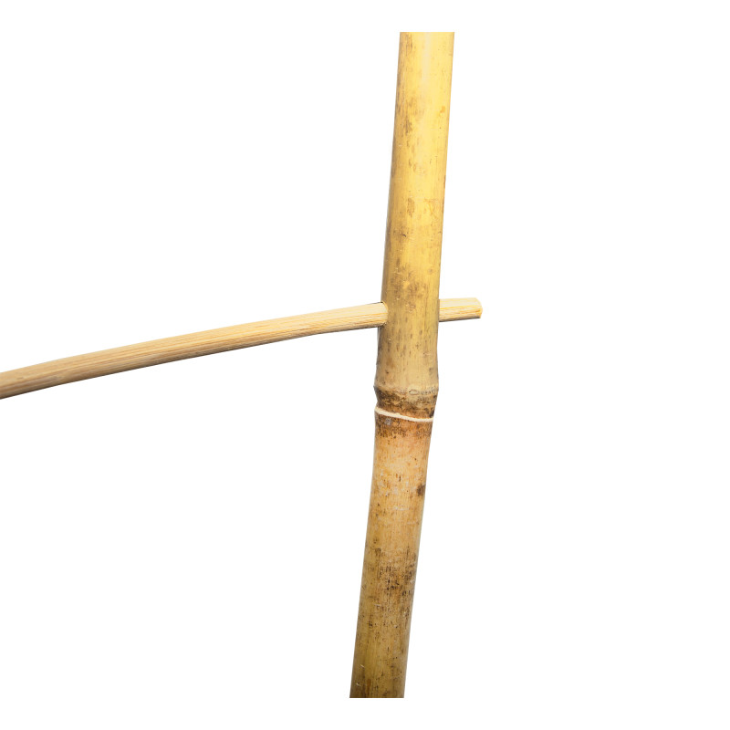 Drabinka bambusowa 120 cm potrójna podpora do roślin drabinka