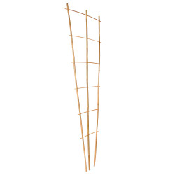 Drabinka bambusowa 150 cm potrójna podpora do roślin drabinka