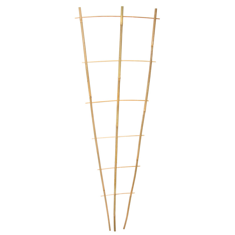Drabinka bambusowa 150 cm potrójna podpora do roślin drabinka