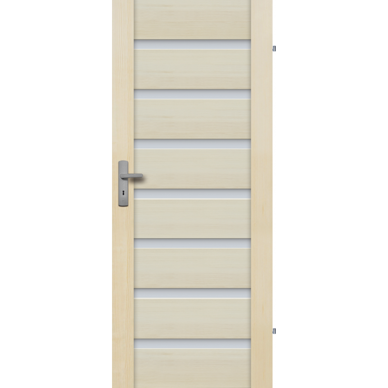  	Drzwi sosnowe, bezsęczne - Malaga 7S - Seria Premium - Drzwi wewnętrzne drewniane "RADEX