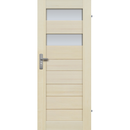 Drzwi sosnowe, bezsęczne - Tossa 2S - Seria Premium - Drzwi wewnętrzne drewniane "RADEX"