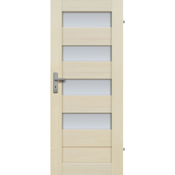  	Drzwi sosnowe, bezsęczne - Tossa 4S - Seria Premium - Drzwi wewnętrzne drewniane "RADEX"