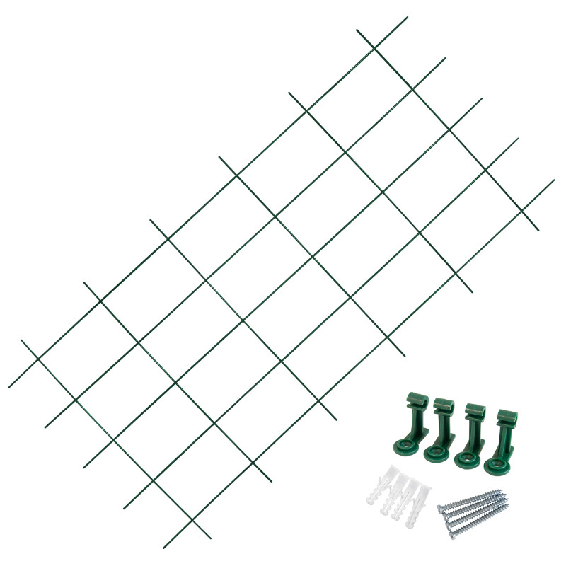 Podpora do Roślin Krata Zielona 150x75cm