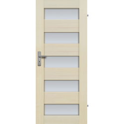 Drzwi sosnowe, bezsęczne - Tossa 5S - Seria Premium - Drzwi wewnętrzne drewniane 