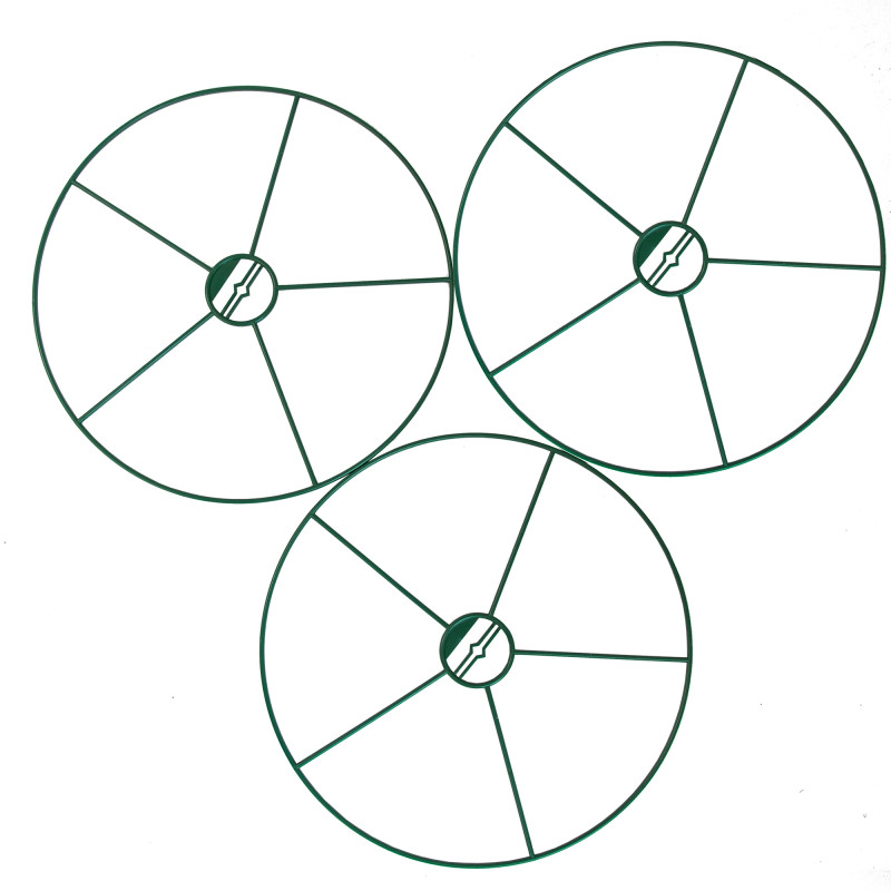Zestaw Pierścieni do podpierania roślin 39cm zestaw 3szt.