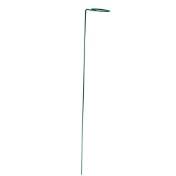 Podpora do roślin z oczkiem 70 cm zielona metalowa