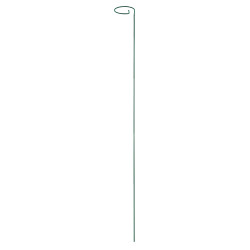 Podpora do roślin z oczkiem 90 cm zielona metalowa