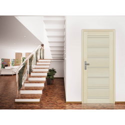 Drzwi sosnowe, bezsęczne - Roma pełne - Seria Premium - Drzwi wewnętrzne drewniane 