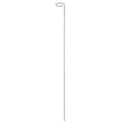 Podpora do roślin z oczkiem 110 cm zielona metalowa