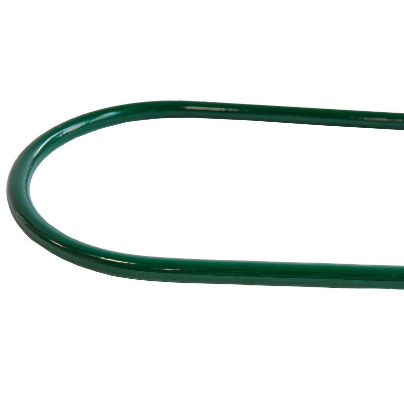 Łuk do podpierania roślin 45 cm metalowy zielony