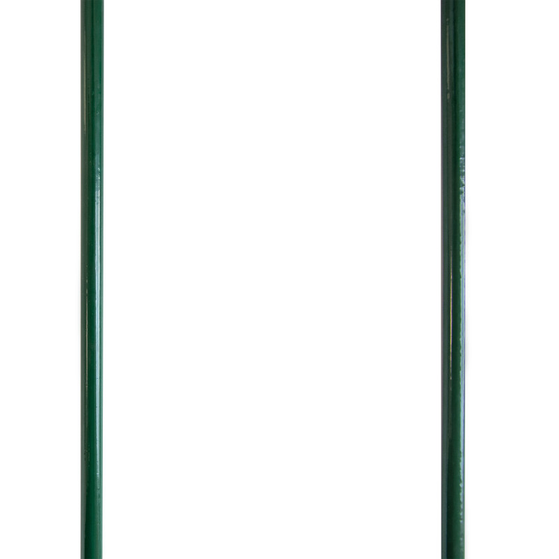 Łuk do podpierania roślin 45 cm metalowy zielony