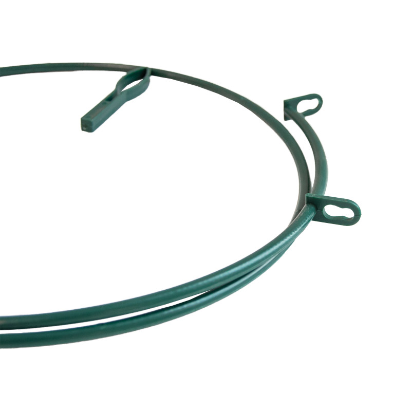 Zestaw 3szt. regulowanych pierścieni do podpierania roślin 25-40cm