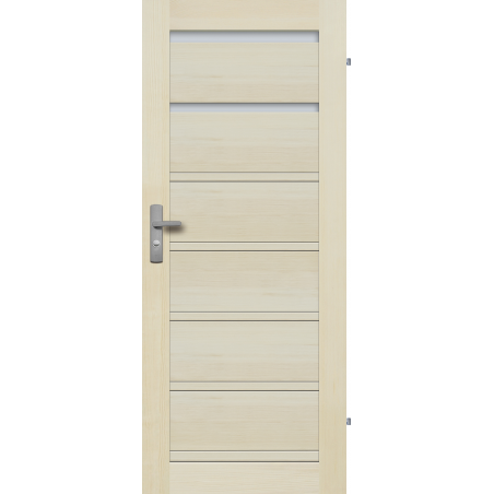 Drzwi sosnowe, bezsęczne - Roma 2S - Seria Premium - Drzwi wewnętrzne drewniane "RADEX"