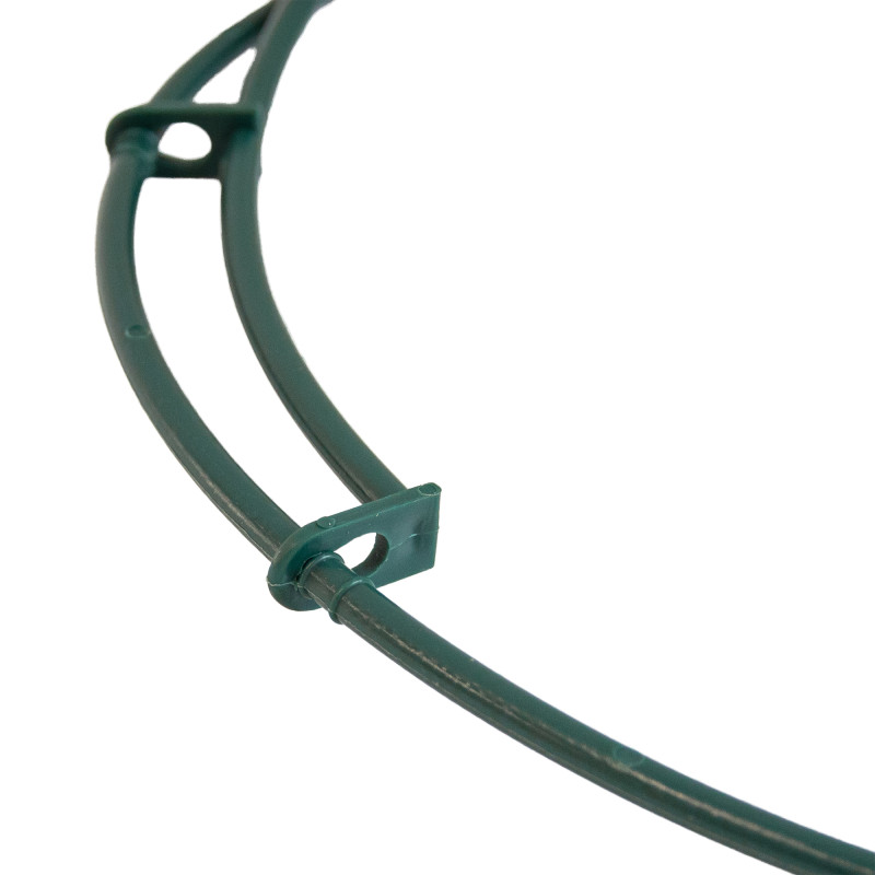 Zestaw 3szt. regulowanych pierścieni do podpierania roślin 25-40cm