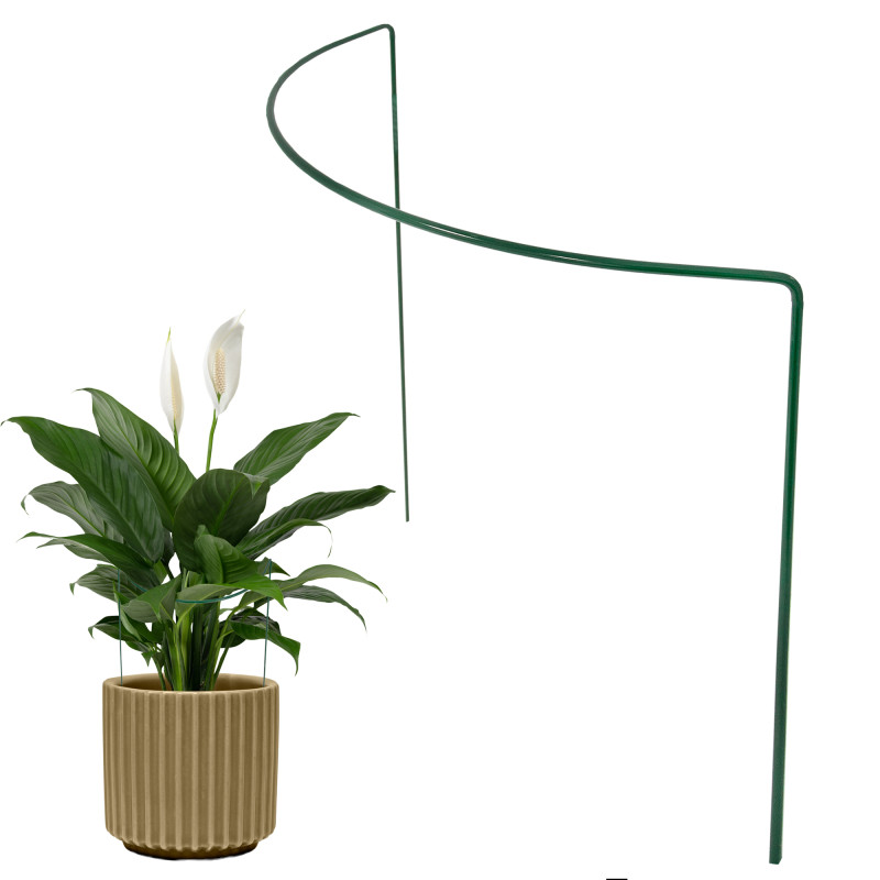 Metalowa podpora do roślin półkole 35 cm