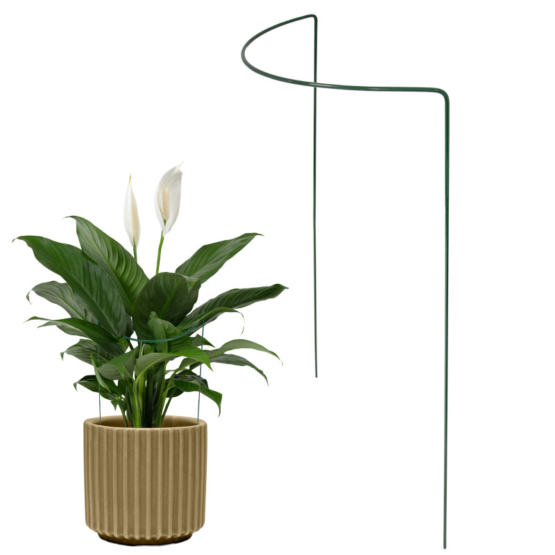 Metalowa podpora do roślin półkole 70 cm