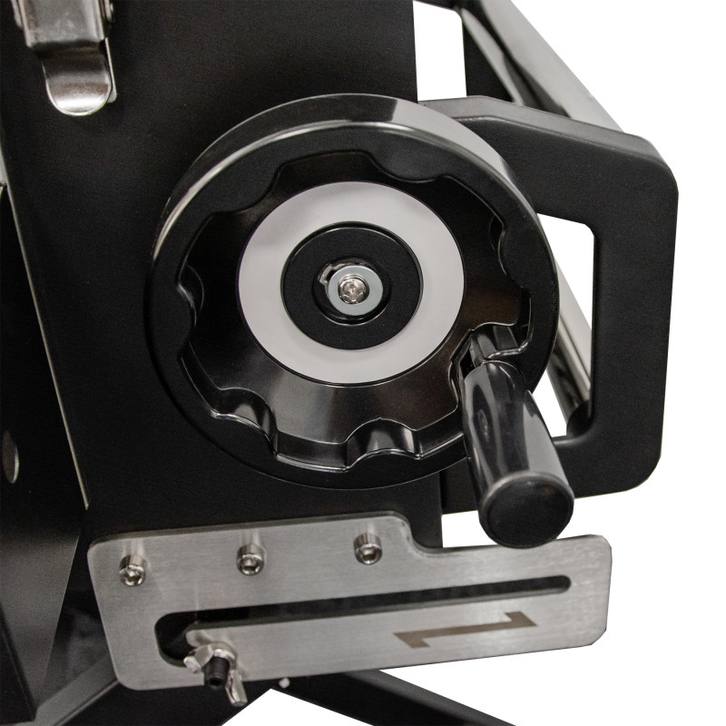 Duży Grill węglowy LUX 139X57X100 cm PREMIUM stalowy z żeliwnym rusztem