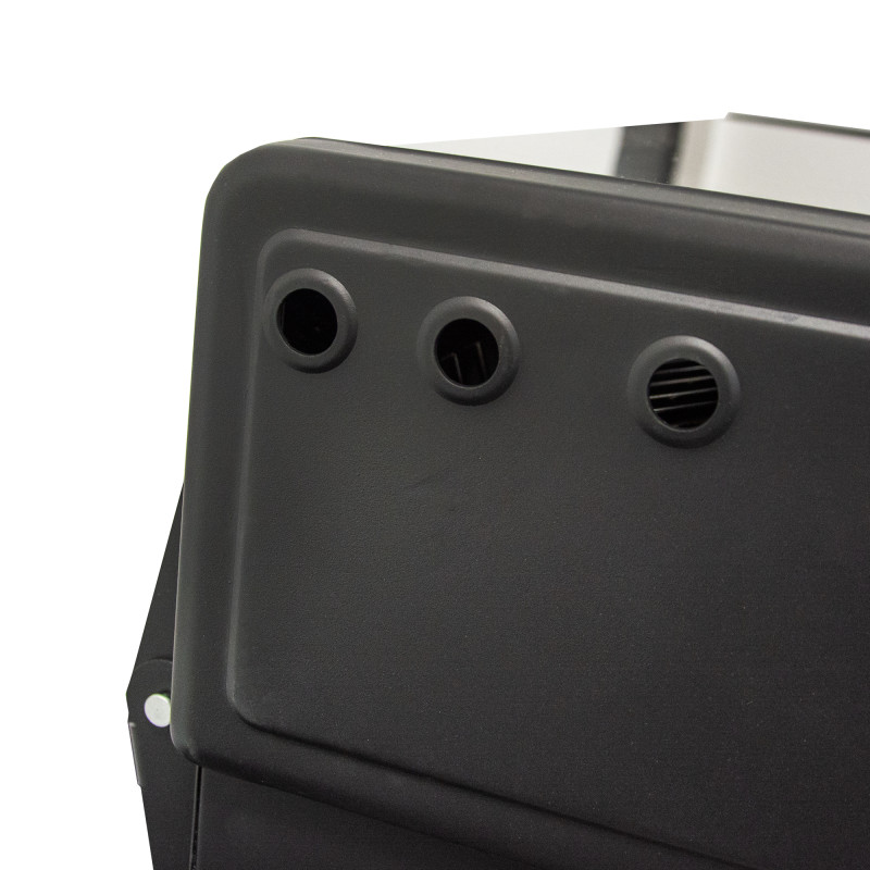 Duży Grill węglowy LUX 139X57X100 cm PREMIUM stalowy z żeliwnym rusztem