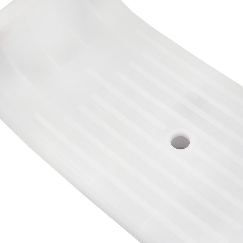 Białe ŚWIECĄCE Siedzisko do huśtawki 40 cm ledowe