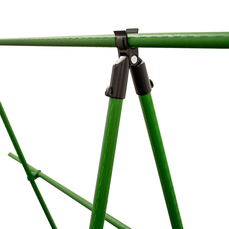 Stelaż do roślin z tyczek 150-180cm 11mm łączniki opaski podpora do ogórków