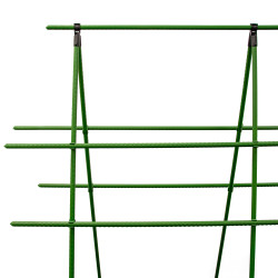 Stelaż do roślin z tyczek 150-180cm 11mm łączniki opaski podpora do ogórków