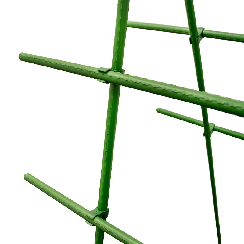 Stelaż do roślin z tyczek 150-180cm 11mm łączniki opaski podpora do ogórków