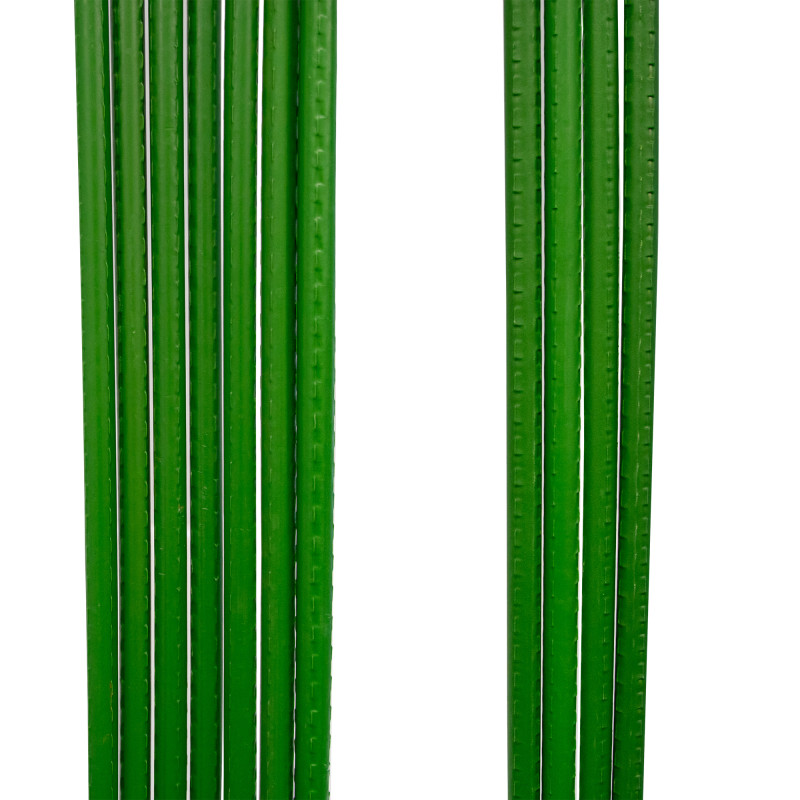 Stelaż do roślin z tyczek 150-180cm 11mm łączniki opaski podpora do ogórków