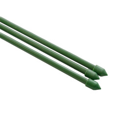 Podpora pierścieniowa do roślin okrągła 60 cm stal+PE 25 szt. Zestaw