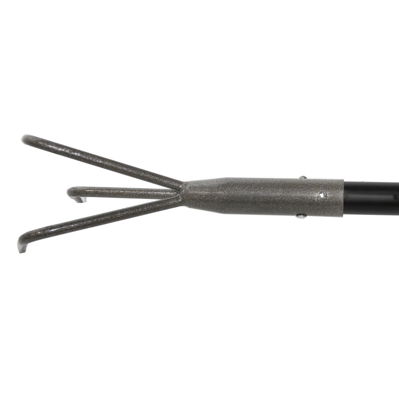 Kultywator Ogrodowy Ręczny 3 Pazurki Metalowy Czarny 150 cm