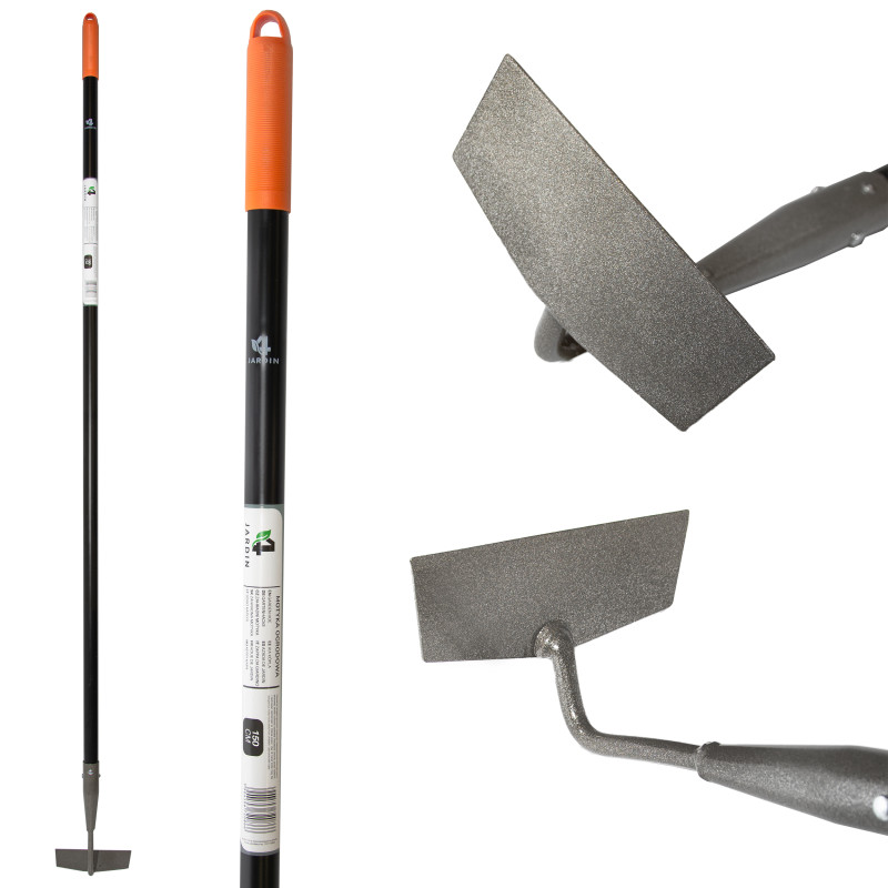 Motyka Ogrodowa Haczka Metalowa Czarna 150 cm