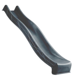 Ślizg "Fala" - antracytowy - wysokość 150cm - długość 300cm