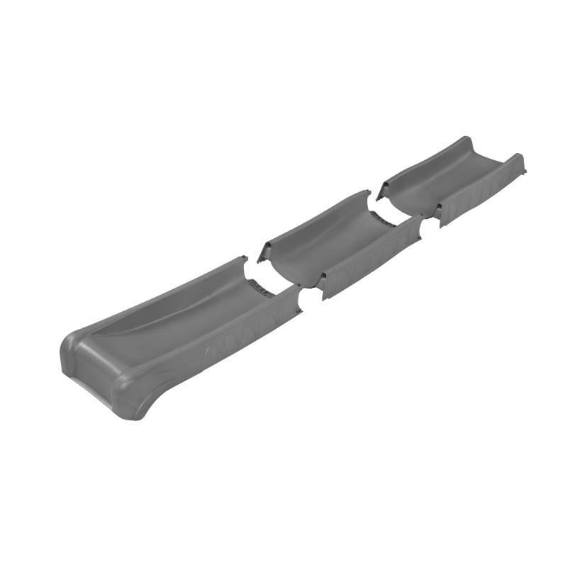 Składany Ślizg "Rocli" - Antracyt - wysokość 150cm - długość 300 cm