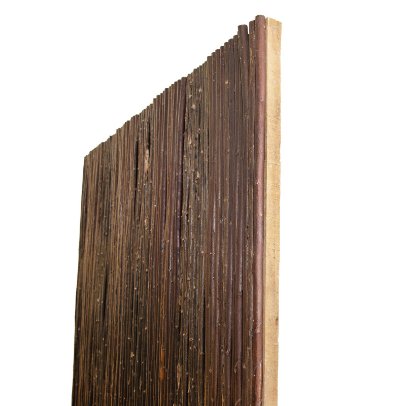 Panel Pełny Wierzbowy 180x90 cm Brązowy Trejaż Ogrodowy