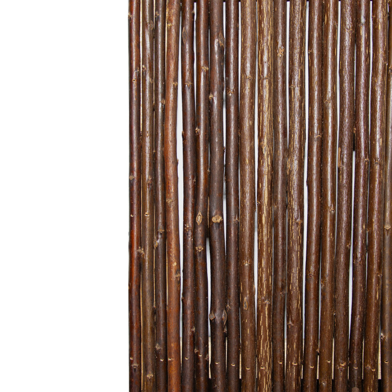 Panel Pełny Wierzbowy 180x90 cm Brązowy Trejaż Ogrodowy