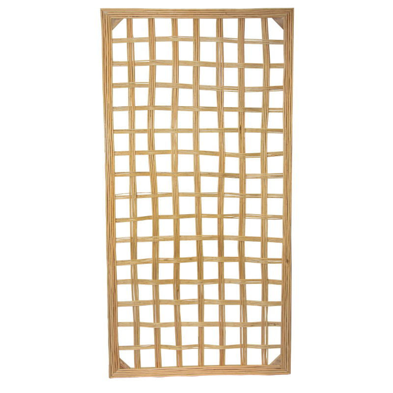 Kratka Wierzbowa 180x90 cm Beżowa Trejaż Ogrodowy