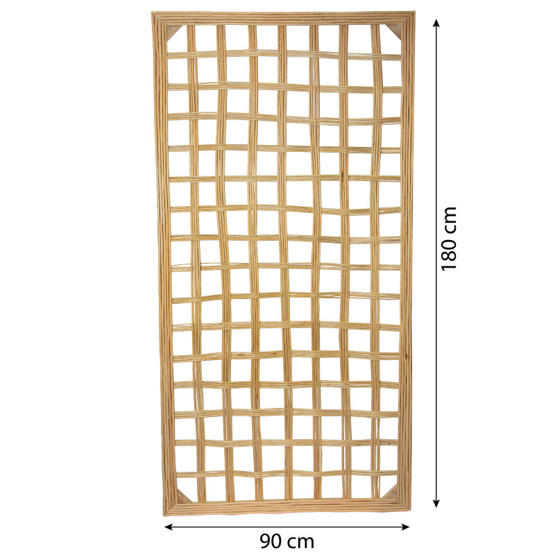 Kratka Wierzbowa 180x90 cm Beżowa Trejaż Ogrodowy