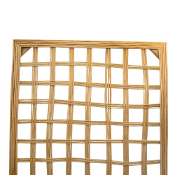 Kratka Wierzbowa 180x90 cm Beżowa Trejaż Ogrodowy