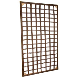 Kratka Ogrodowa Wierzbowa 180x90 cm Brązowa