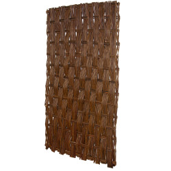 Panel Ogrodowy Wierzbowy Pleciony 180x90 cm Brązowy