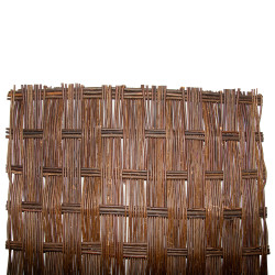 Panel Ogrodowy Wierzbowy Pleciony 180x90 cm Brązowy