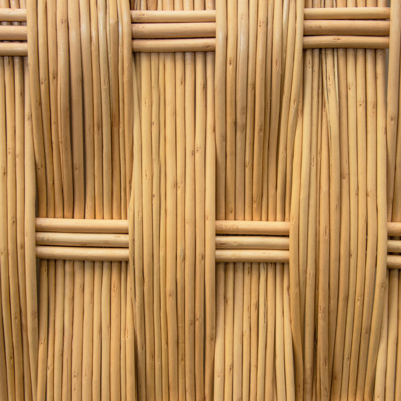 Panel Wierzbowy Pleciony 180x90 cm Beżowy Trejaż Ogrodowy