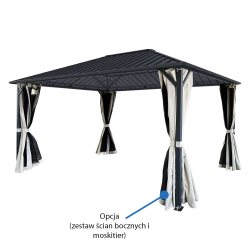 Altana Ogrodowa 3x4m metalowa