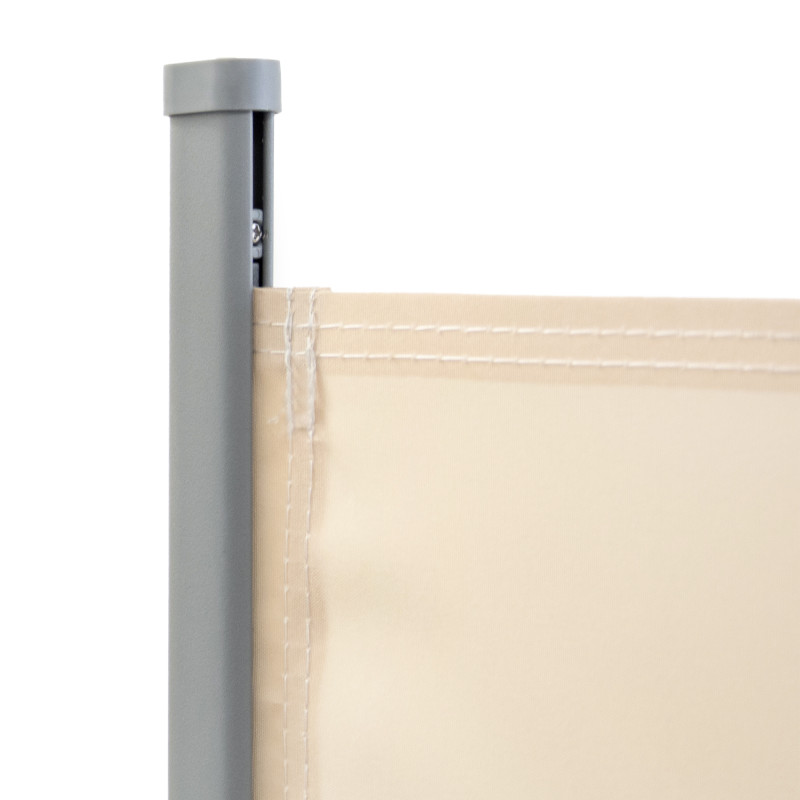 Boczna markiza cieniująca 2x3 m parawan osłona do ogrodu – beżowa