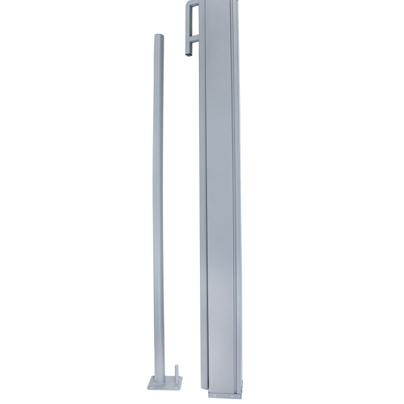 Boczna markiza cieniująca 2x3 m parawan osłona do ogrodu – beżowa