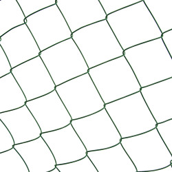Siatka ogrodzeniowa pleciona zielona 160 cm 10 m drut 2,5 mm oczko 65x65 mm